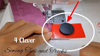 Sewing Tips and Tricks for making Neat and Straight Stitch  Sewing Techniques for Zipper [upl. by Shwalb]