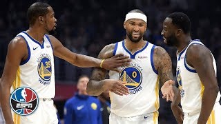 DeMarcus Cousins scores 14 points in his Warriors debut vs the Clippers  NBA Highlights [upl. by Ardys]