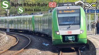 SBahn RheinRuhr  SBahn Köln  DB  NordrheinWestfalen  Germany [upl. by Nybor]