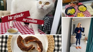 TÜP MİDEM BİR GÜNDE NELER YİYOR 7  VLOG [upl. by Brunhilda]