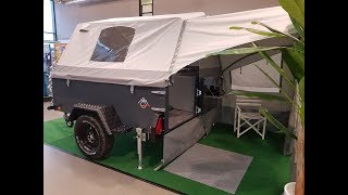 Cultmobil Klappcamper Neue Version TPV Böckmann als Faltcaravan und Lastenhänger nutzbar [upl. by Ahsekad]