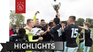 Highlights bekerfinale AZ O15  Ajax O15 [upl. by Kameko723]