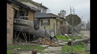 Hurricane Katrina Lower Ninth Ward Destruction New Orleans [upl. by Nylednarb]