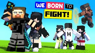 Meet The Strong Family Steve Family Herobrine Family and Notch Family Action and Love Story [upl. by Nnylakcaj410]