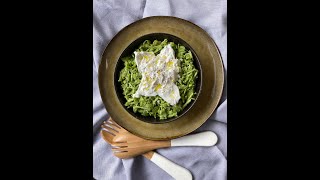 Green goddess salade met burrata makkelijk recept  Shorts [upl. by Ayekan385]