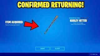 HARLEY HITTER PICKAXE RETURN DATE 2024 CONFIRMED [upl. by Penelopa]