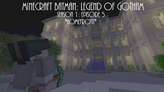 Minecraft Batman Legend of Gotham  Season 1 Episode 5 quotHomefrontquot [upl. by Krucik]