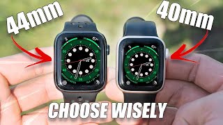 Apple Watch SE 2 40MM vs 44MM Review and Comparison [upl. by Gilder462]