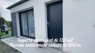 Maison de plain pied à vendre à 10 minutes de Mauron et 20 minutes de Ploërmel [upl. by Fishman190]