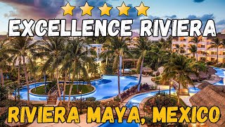 Excellence Riviera Cancun  Riviera Maya Mexico AllInclusive Resort [upl. by Oir381]