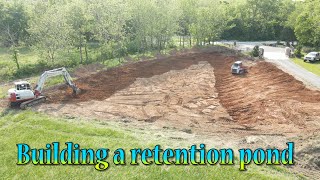 Starting A Retention Pond [upl. by Olatha]