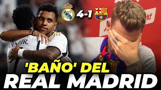 🏆BAÑO BLANCO  REAL MADRID 41 BARÇA [upl. by Clerissa]