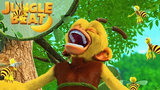 Munki the Bee  Jungle Beat Munki amp Trunk  Kids Animation 2023 [upl. by Sokim]