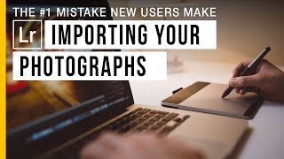 Importing Your Photos Into Lightroom [upl. by Kevon684]