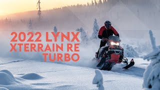 2022 Lynx Snowmobiles  Lynx Xterrain RE Turbo [upl. by Teodoor]