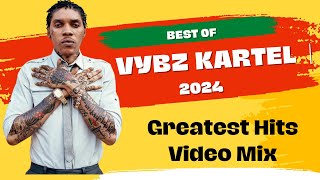 Vybz Kartel Nonstop Mix 2024  First Week Out Hits amp Dancehall Anthems [upl. by Anidene]