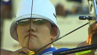 South Koreas Park SungHyun Wins Amazing Archery Gold  Athens 2004 Olympics [upl. by Nyvets506]