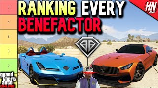 The ULTIMATE Benefactor Vehicle Tier List  GTA Online [upl. by Deyas]