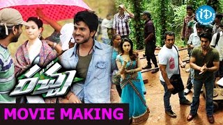 Racha Movie Making  Ram Charan Real Stunt [upl. by Reddin]