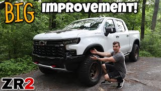 My 2022 Silverado ZR2 Gets Even MORE Mods Exhaust Update It Sucks [upl. by Strander]