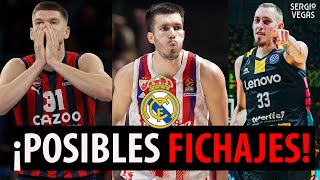 🏀🔥 ¡FICHAJES para el REAL MADRID BALONCESTO ¿TIRADORES ¿APUESTAS en el JUEGO INTERIOR ¡MERCADO [upl. by Hillier]