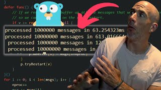 10 Million Messages In 1 Second With Golang Actors [upl. by Yoong]