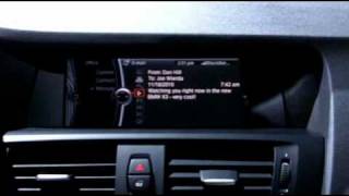 iSuppli Auto Reviews ConnectedDrive  BMW Office Demo on X3 [upl. by Abeu]