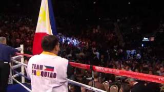 Manny Pacquiao vs Oscar De La Hoya Entrance [upl. by Philipps]