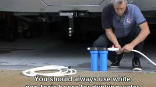 How To Install an RV Water Filtration System by RV Education 101 [upl. by Wildee587]