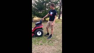 Toro LX460 Riding Mower Demo [upl. by Annuahs]