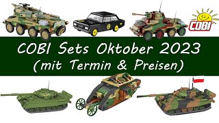 COBI Neuheiten Oktober 2023 • Alle neuen COBI Sets [upl. by Atiuqer298]