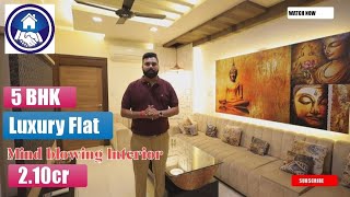 शानदार Interior। 5BHK Full Furnished Flat । Kanpur। Property Connect। [upl. by Ahsykal]