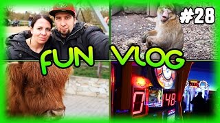 FunVlog 28 Aachener Tierpark Euregiozoo amp Gamestate Kerkrade [upl. by Yllac126]