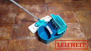 Leifheit Profi Mop Press 55092 with Floor Mop with Microfibre Mop Cover  Cleaning with Clean Hands [upl. by Wiese]