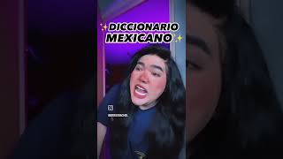 DICCIONARIO MEXICANO 🇲🇽🇲🇽🇲🇽 humor comedia créditos a él esque no me acuerdo como se llama jeje [upl. by Beora]