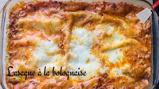 LA MEILLEURE LASAGNE A LA BOLOGNAISE SANS BECHAMEL [upl. by Tamsky661]