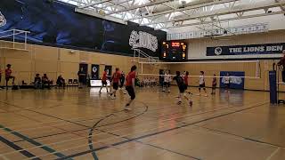 JV Volleyball Provincials SJHS vs ESN Game 3 [upl. by Etnahs11]