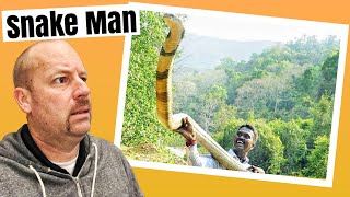 Vava Suresh Catching HUGE KING COBRA [upl. by Leiso]