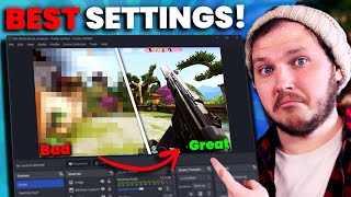 How To Record Gameplay On PC With OBS Best Settings Resolutions and MORE [upl. by Saretta485]