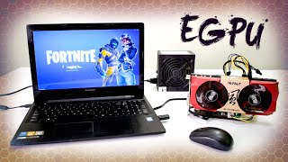 How to Setup External Graphics Card on a Laptop for CHEAP   eGPU Tutorial [upl. by Lolande945]