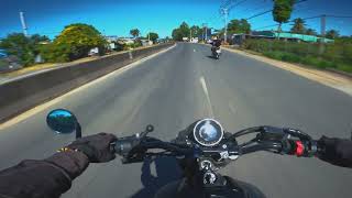 Yamaha XSR 155 Pure Sound  Noon ASMR Ride 8 [upl. by Paige834]