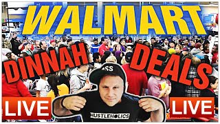 WALMART HIDDEN CLEARANCE HUNT BRICKSEEK DEALS ON A LIVE HUSTLE PART 2  STREAM VOD [upl. by Aline]