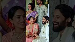 Dreamy Glimpse of Sobhita Dhulipala amp Naga Chaitanya Engagement shorts youtubeshorts love like [upl. by Steffin]