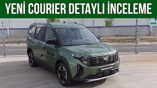 2024 Yeni Ford Tourneo Courier Detaylı İnceleme  TR’de İLK OA FARKIYLA [upl. by Dulciana]