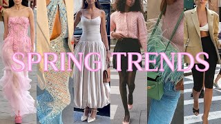 Top 10 Spring Fashion Trends 2024 what to wear this spring [upl. by Kania]