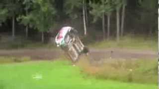 CRASH Murat Bostanci  Neste Oil Rally Finland 2013 [upl. by Rheingold988]