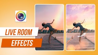 How to use Live Effects  PhotoDirector App Tutorial [upl. by Polad]