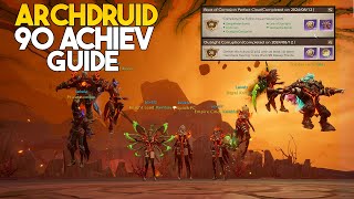 Tarisland  90 Decay Archdruid Achievement Guide [upl. by Reema343]