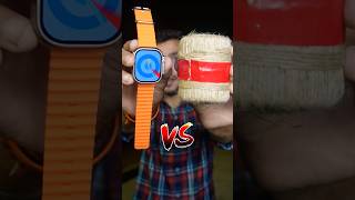 Smartwatch ⚡ पूरी टूट गई 🥺 SMART Watch vs Sutli Bomb 💣 shorts youtubeshorts [upl. by Sophy670]