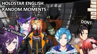 Holostars English random moments [upl. by Ahtoelc40]